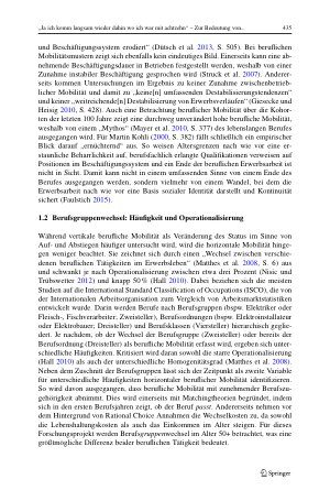 Vorschauseite 5: „Ja ich komm langsam wieder dahin wo ich war mit achtzehn“ – Zur Bedeutung von Weiterbildung bei Berufsgruppenwechseln im Alter 50+