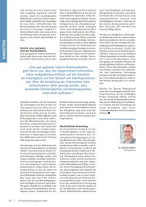 Vorschauseite 3: Neue Perspektive Level-1i Mitarbeitende von der neuen Konzeption überzeugen