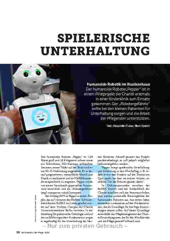 Vorschauseite 1: SPIELERISCHE UNTERHALTUNG
