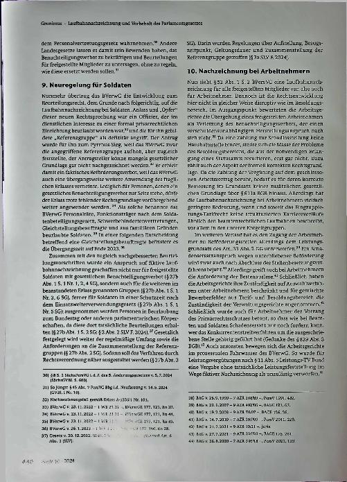 Vorschauseite 5: Laufbahnzeichnung und Vorbehalt des Parlamentsgesetzes