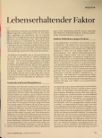 Vorschauseite 2: Lebenserhaltender Faktor