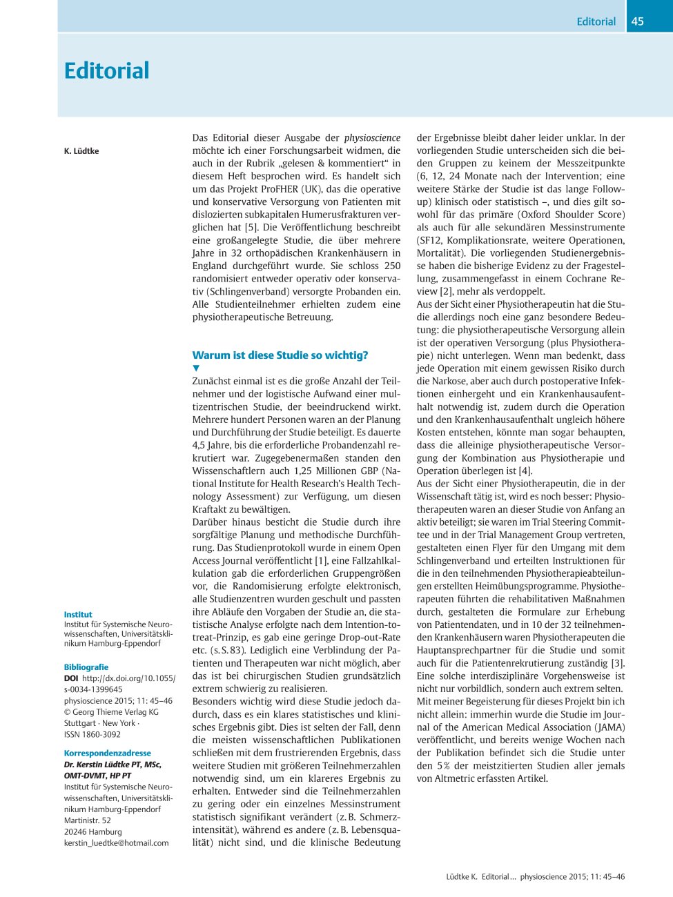Vorschauseite 1: Editorial