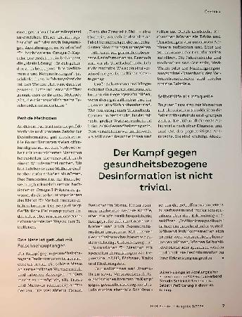 Vorschauseite 4: Desinformation hat Hochkonjunktur