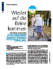 Vorschauseite 1: Wieder auf die Beine kommen.