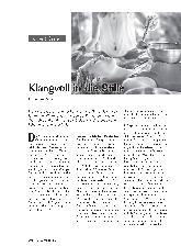 Vorschauseite 1: Klangvoll in die Stille