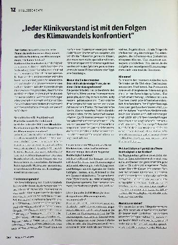 Vorschauseite 3: So wird Ihre Klinik klimaneutral.