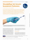 Vorschauseite 1: Mundpflege bei invasiv beatmeten Patienten