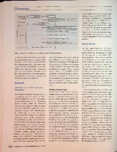 Vorschauseite 2: Deutsche Vergleichsportale für Hebammensuche: ein hilfreiches Entscheidungsinstrument für Schwangere?