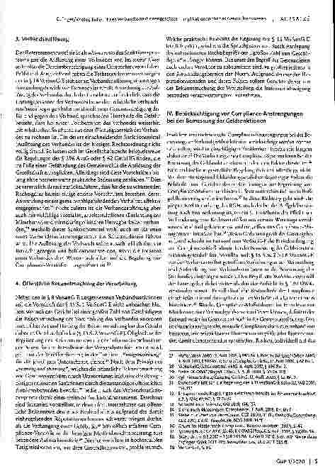 Vorschauseite 5: Entwurf des Verbandssanktionengesetzes - Implikationen für das Gesundheitswesen