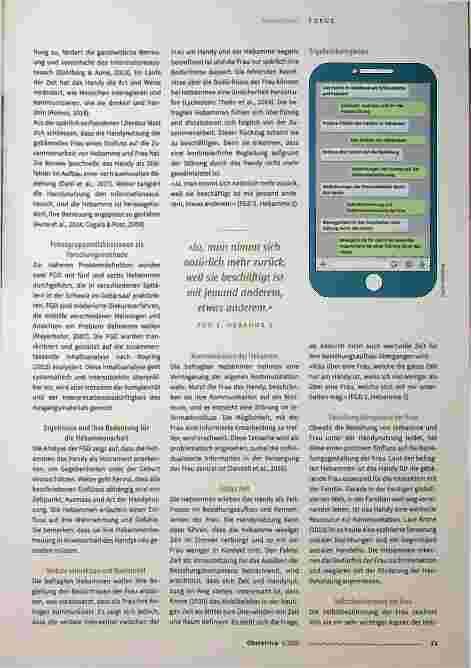 Vorschauseite 2: Das Handy im Geburtsaal