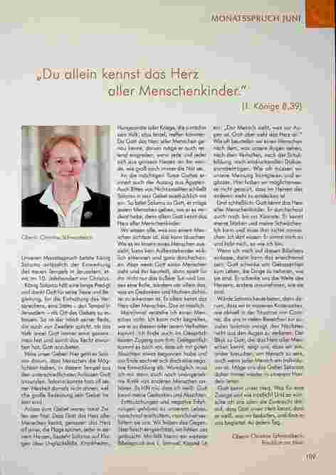 Vorschauseite 1: „Du allein kennst das Herz aller Menschenkinder. "