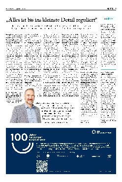 Vorschauseite 1: "Alles ist bis ins kleinste Detail reguliert."