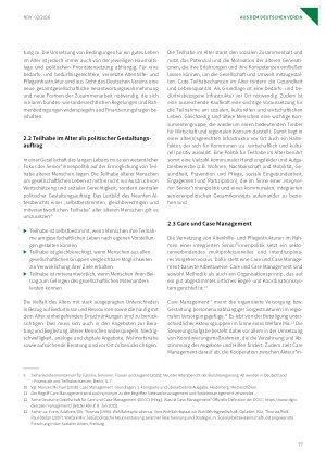 Vorschauseite 3: Empfehlungen des Deutschen Vereins für eine integrierte Senior*innenpolitik: Vernetzung von Altenhilfeund Pflegestrukturen vor Ort