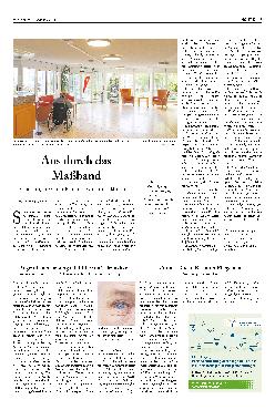 Vorschauseite 1: Aus durch das Maßband Corrected text: Aus durch das Maßband