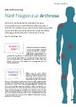 Vorschauseite 1: Fünf Fragen zur Arthrose