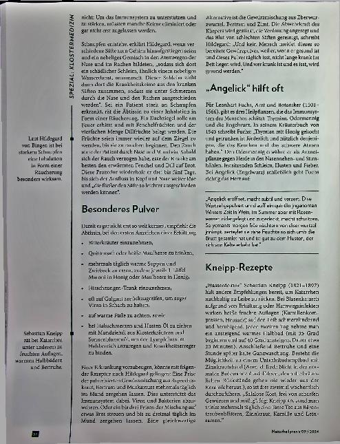 Vorschauseite 2: Der Rat der Pioniere: Heilpflanzen für eine starke Abwehr