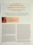 Vorschauseite 1: Persönliche und professionelle Trauer. Über verschiedene Seiten der Trauer von Fachpersonen: Dokumentation eines Dialogs.