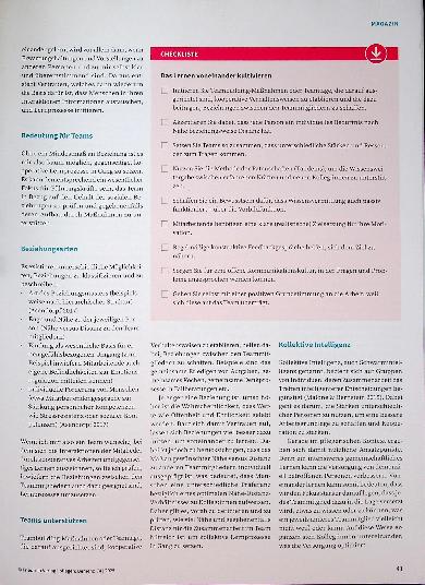 Vorschauseite 2: Voneinander lernen Soziale Beziehungen als Grundlage von Kooperation