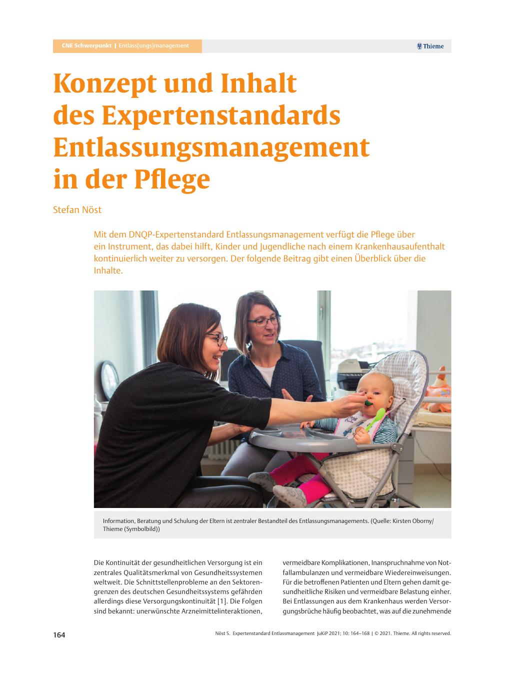 Vorschauseite 1: Konzept und Inhalt des Expertenstandards Entlassungsmanagement in der Pflege