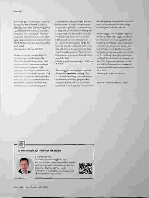 Vorschauseite 3: Wichtige Mitteilungen von EMA und CHMP