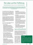 Vorschauseite 1: Die Leber und ihre Verfettung