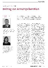 Vorschauseite 1: Beitrag zur Armutsprävention