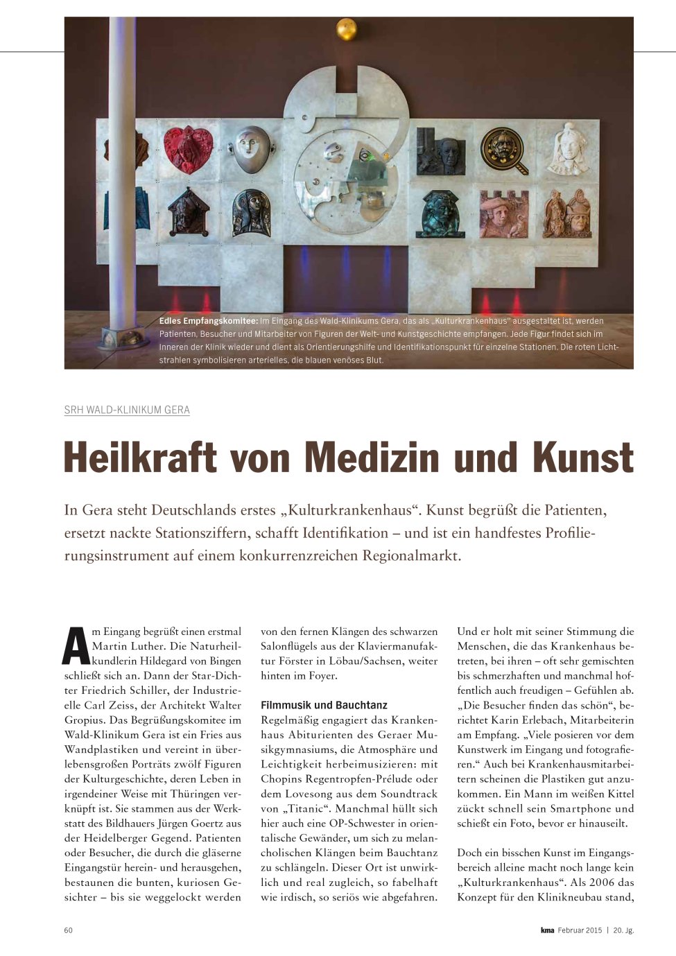 Vorschauseite 1: Heilkraft von Medizin und Kunst