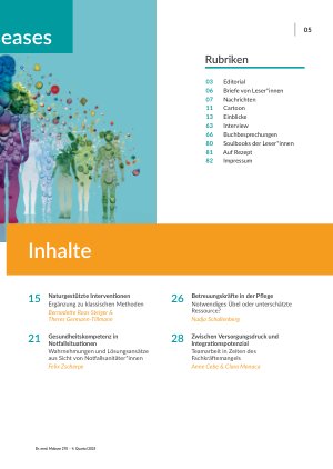 Vorschauseite 5: Dr. med. Mabuse Heft 4-2025
