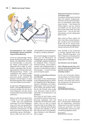 Vorschauseite 6: Dr. med. Mabuse Heft 4-2025