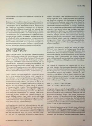 Vorschauseite 2: Gallenwegserkrankungen unterschiedliche Prognosen