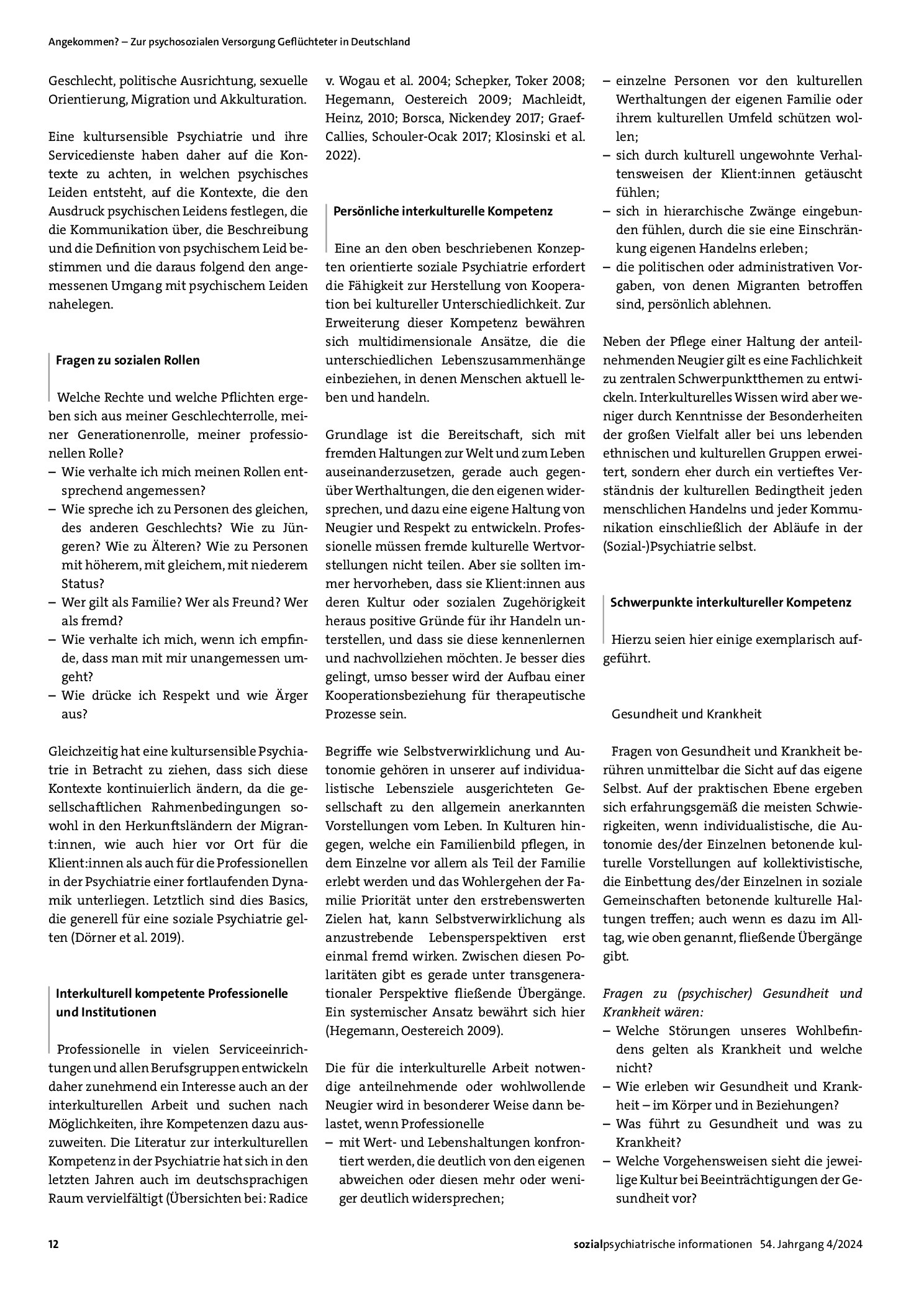 Vorschauseite 2: Interkulturelle Kompetenz in der sozialpsychiatrischen Versorgung