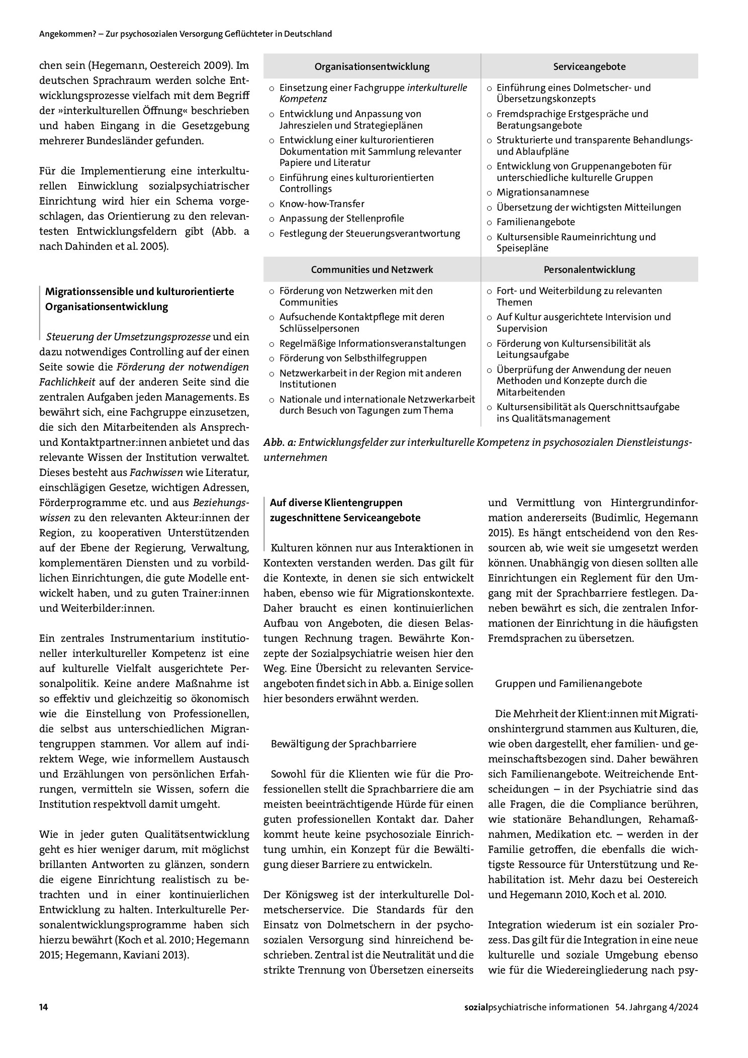 Vorschauseite 4: Interkulturelle Kompetenz in der sozialpsychiatrischen Versorgung