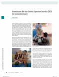 Vorschauseite 1: Gemeinsam für den Senior Experten Service (SES) im Auslandseinsatz.