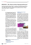 Vorschauseite 1: APE2022: „The Future of the Permanent Record“