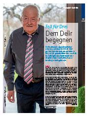 Vorschauseite 1: Dem Delir begegnen.