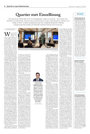 Vorschauseite 1: Quartier statt Einzellösung