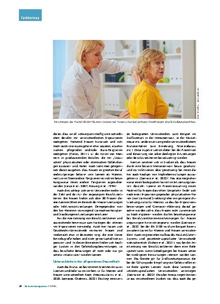 Vorschauseite 3: Analyse der Gesundheitsstatistik: Berufskrankheiten und Geschlecht
