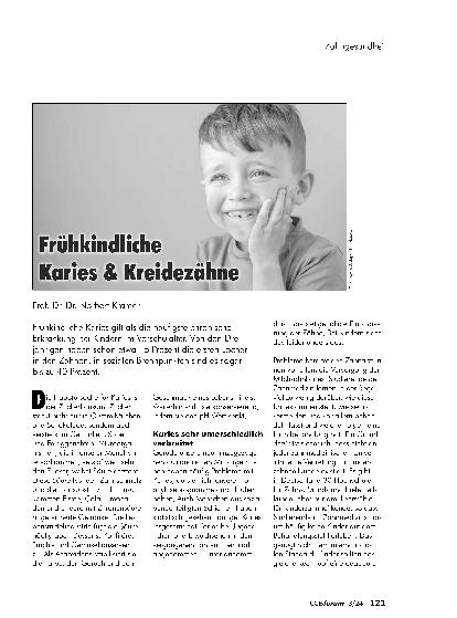 Vorschauseite 1: Frühkindliche Karies & Kreidezähne