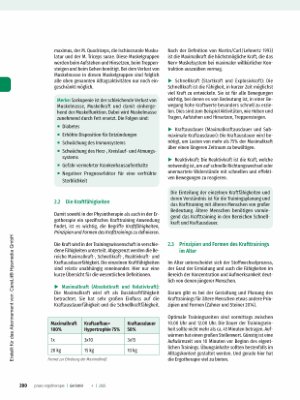 Vorschauseite 3: Alt und stark, wie ein Baum - Warum Krafttraining für ältere Menschen auch in der Ergotherapie sinnhaft und zielführend ist