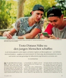 Vorschauseite 1: Trotz Distanz Nähe zu den jungen Menschen schaffen