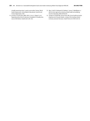 Vorschauseite 5: Sustainable Development Goals in der lokalen Umsetzung: Whole School Approach FREI DAY