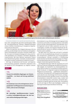Vorschauseite 4: Was PDL jetzt steuern müssen