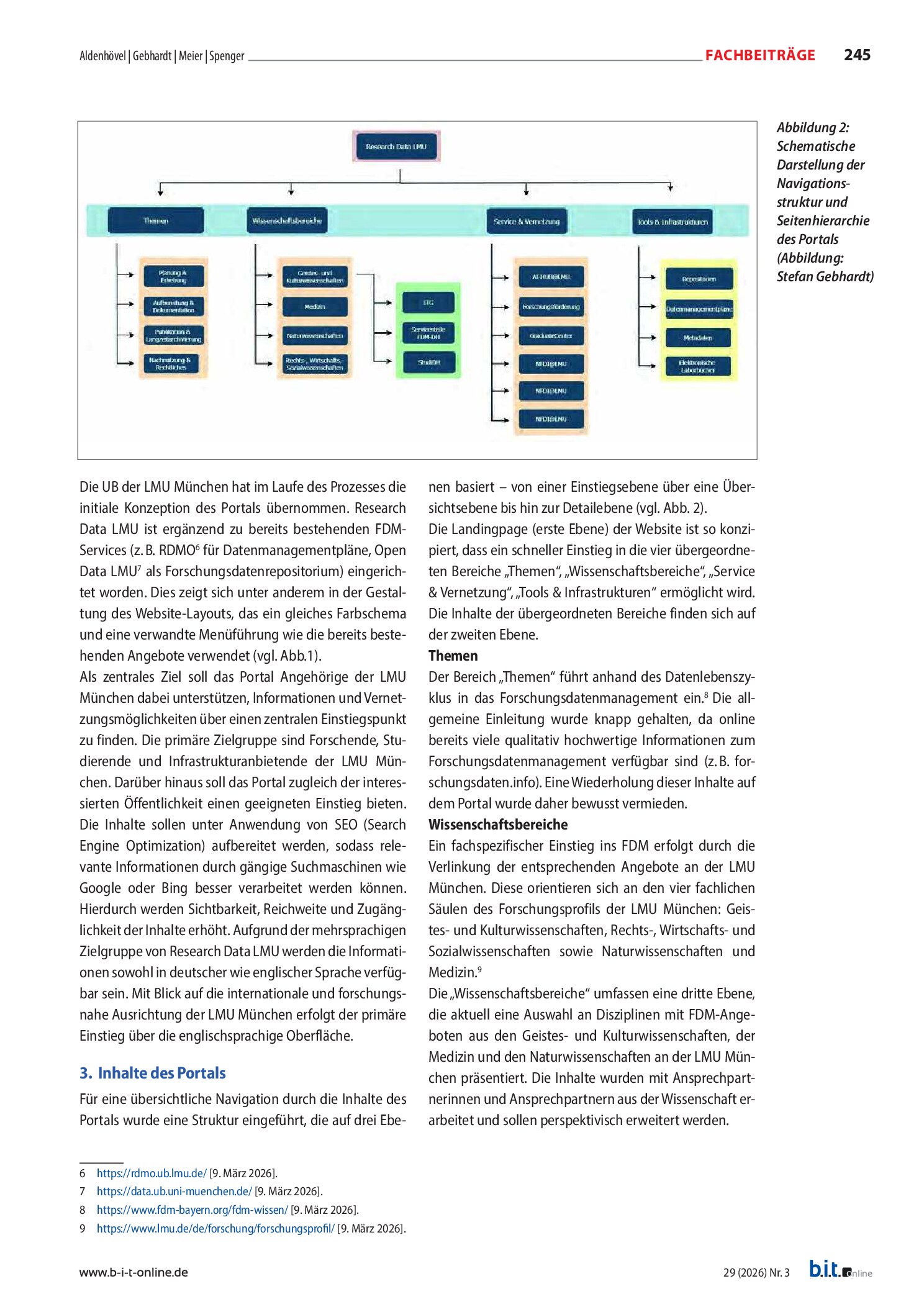 Vorschauseite 3: Wer macht eigentlich was? Ein zentrales FDM-Informationsportal für die LMU München