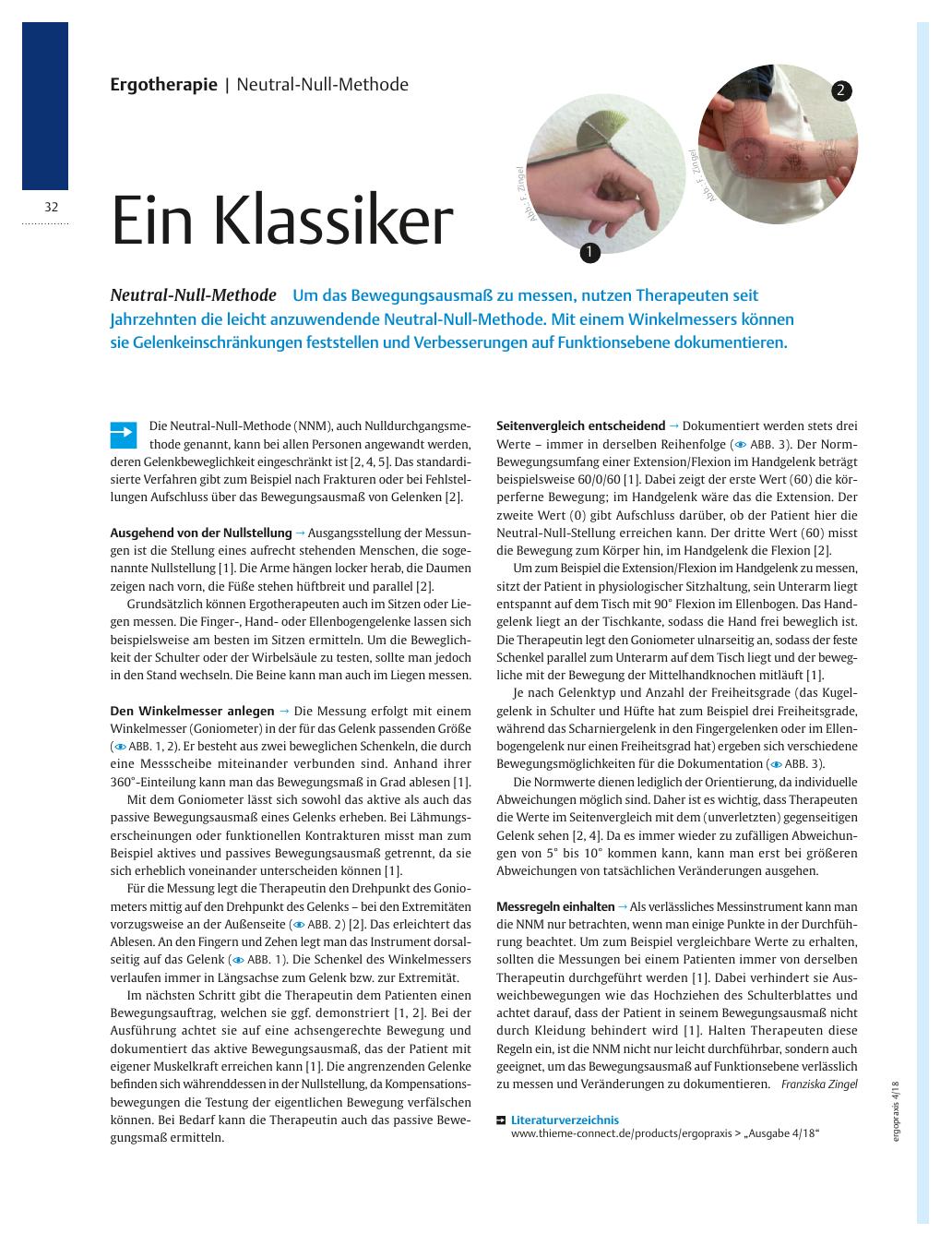 Vorschauseite 1: Neutral-Null-Methode ? Ein Klassiker