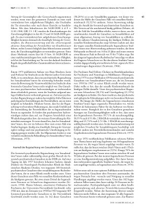 Vorschauseite 3: Sexuelle Deviationen und Sexualdelinquenz in der wissenschaftlichen Literatur der forensischen Psychiatrie der DDR