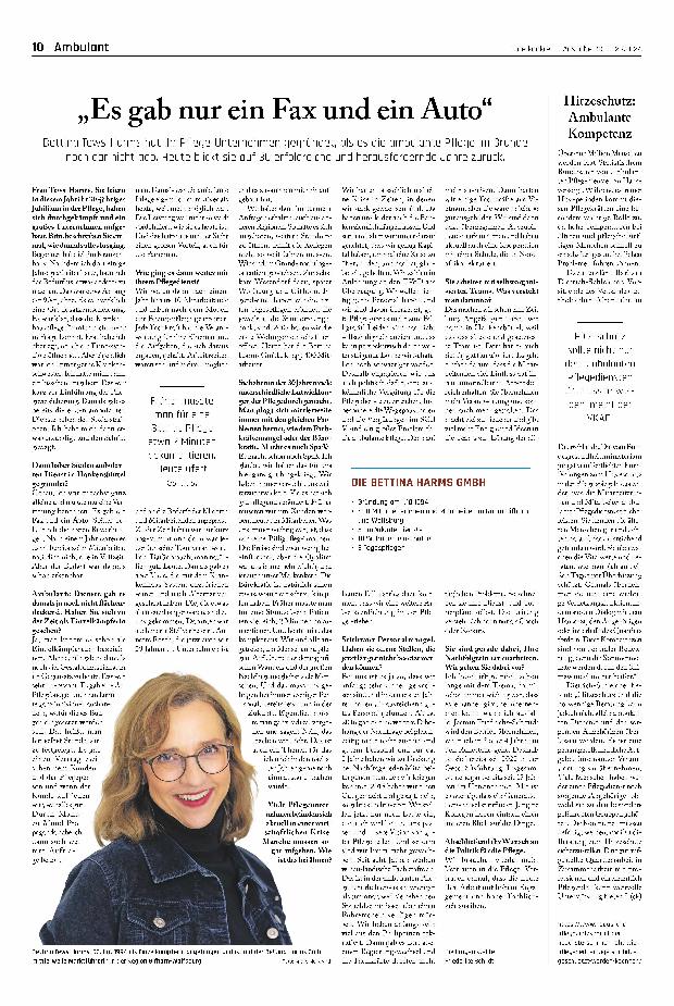 Vorschauseite 1: "Es gab nur ein Fax und ein Auto"