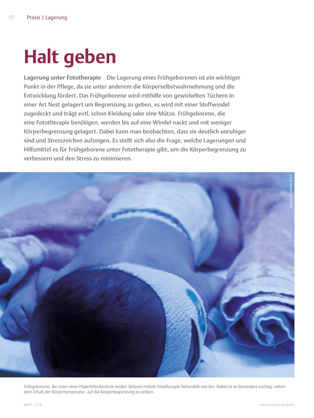 Vorschauseite 1: Halt geben