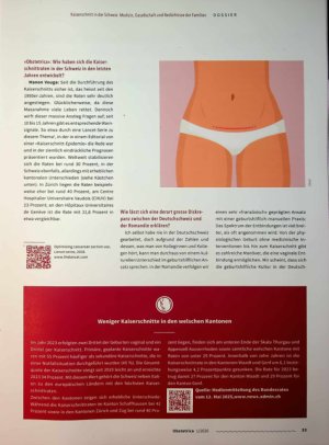 Vorschauseite 2: Kaiserschnitt in der Schweiz: Medizin, Gesellschaft und Bedürfnisse der Familien