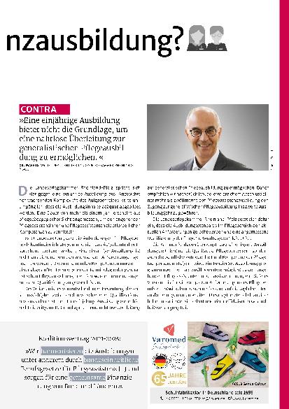 Vorschauseite 2: Einjährige Assistenzausbildung?
