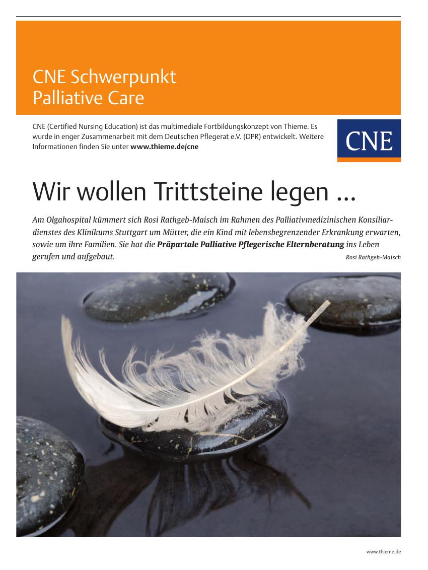 Vorschauseite 1: Wir wollen Trittsteine legen …